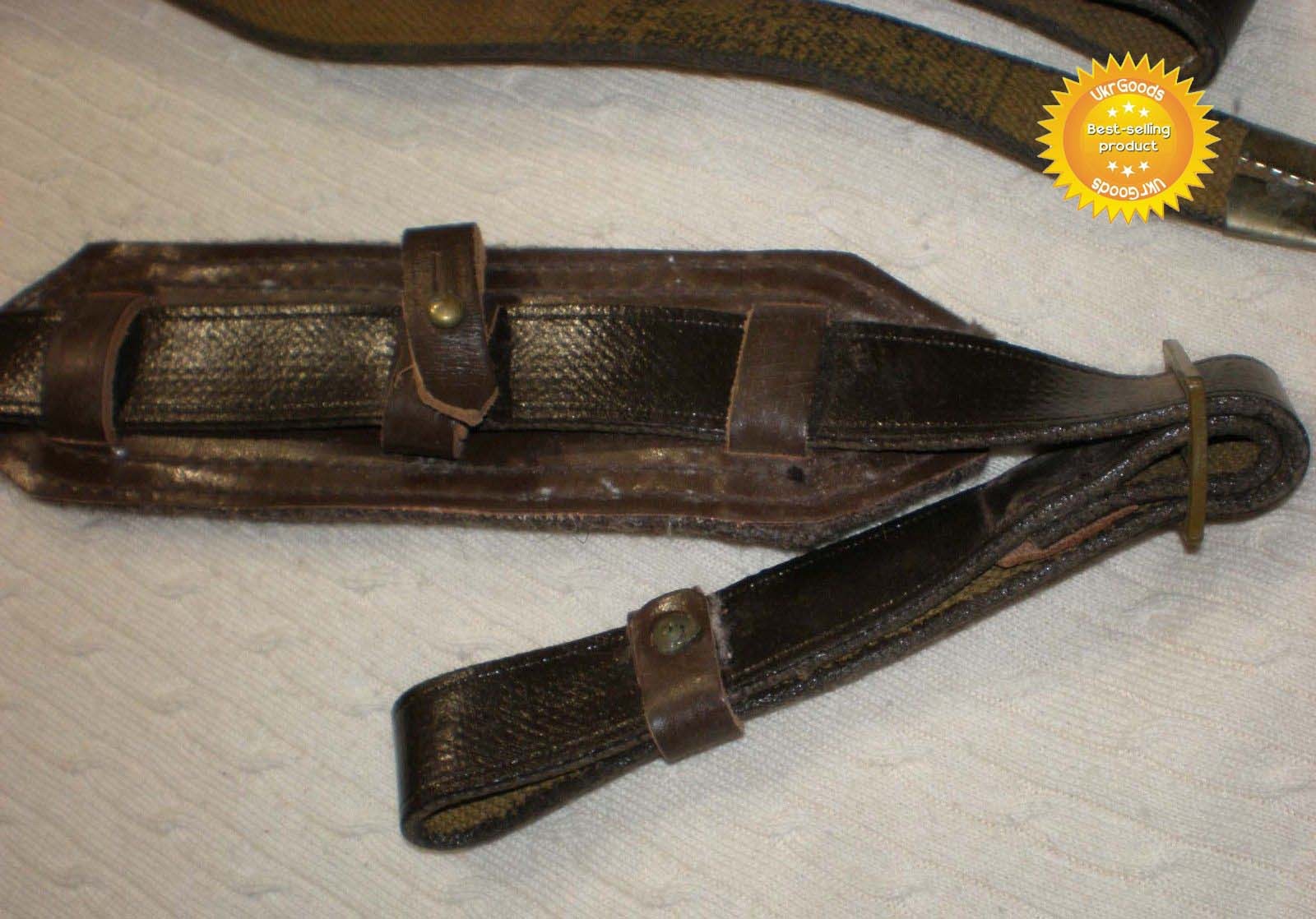 Soldiers Supporting Discharge Belts USSR Soviet Army Chest Rig Suspenders