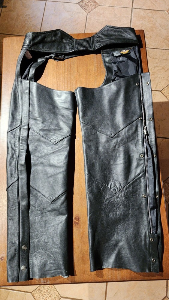 Harley Davidson Leather Chaps Men's