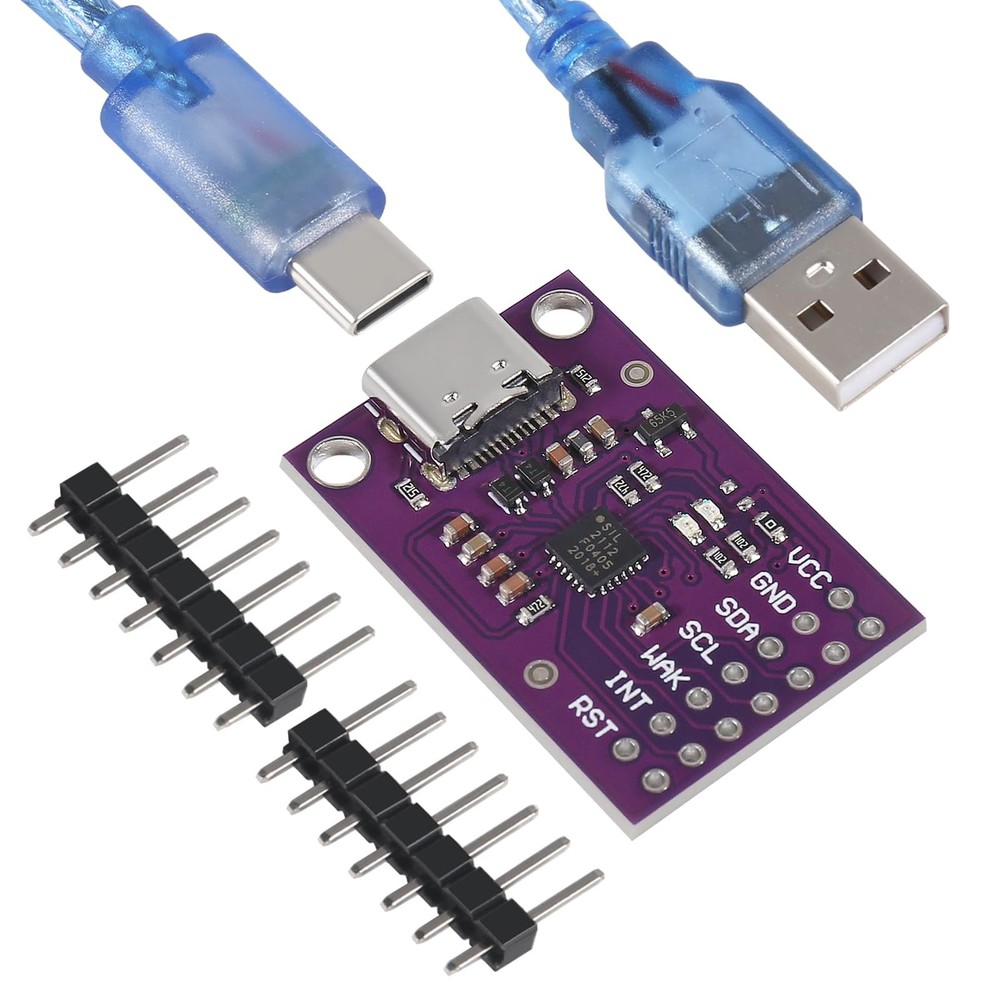 USB to I2C Adapter CP2112 Debug Board - 2 Pack Type-C Connection