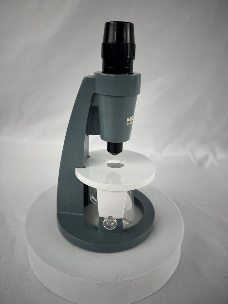VTG Bausch & Lomb ESM100 100x Scholastic Microscope and Rite-Lite Illuminator