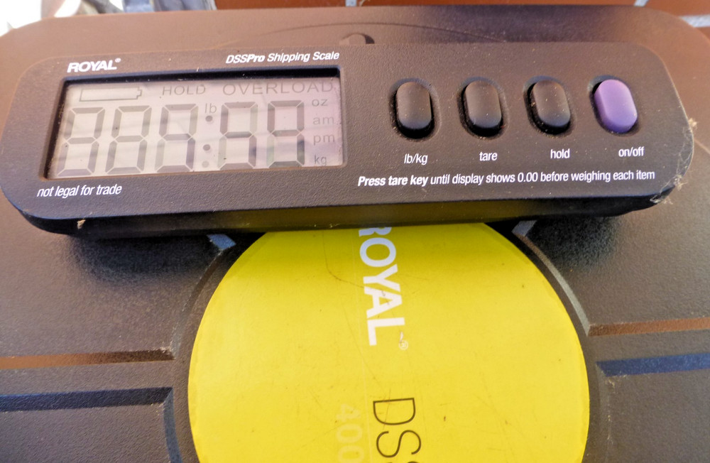 ROYAL DSS PRO WIRELESS DIGITAL SHIPPING SCALE AS IS