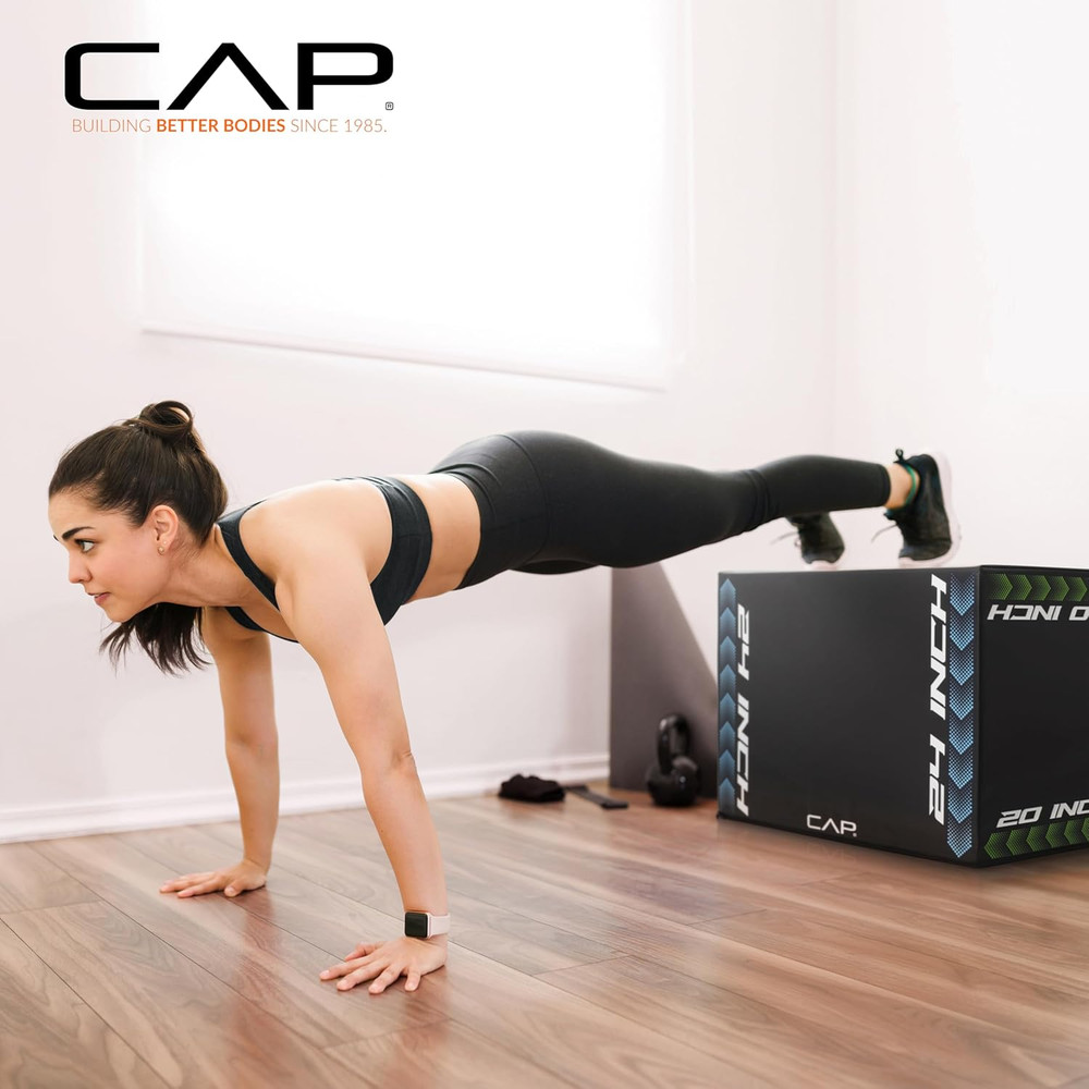 3-In-1 Foam Plyometric Box