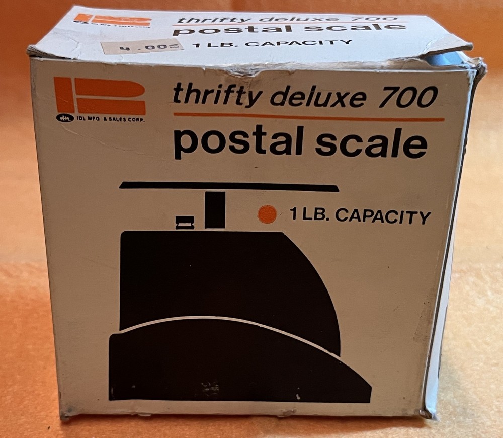 Postal Scale 1 LB Capacity Thrifty Deluxe  in Box