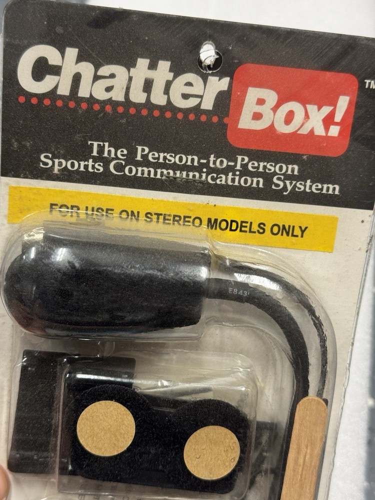 ChatterBox HJC Open Face Stereo Headset - NOS