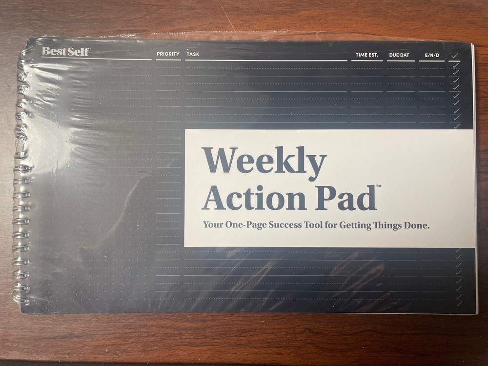 BestSelf Project Action Pad and Weekly Action Pad, new