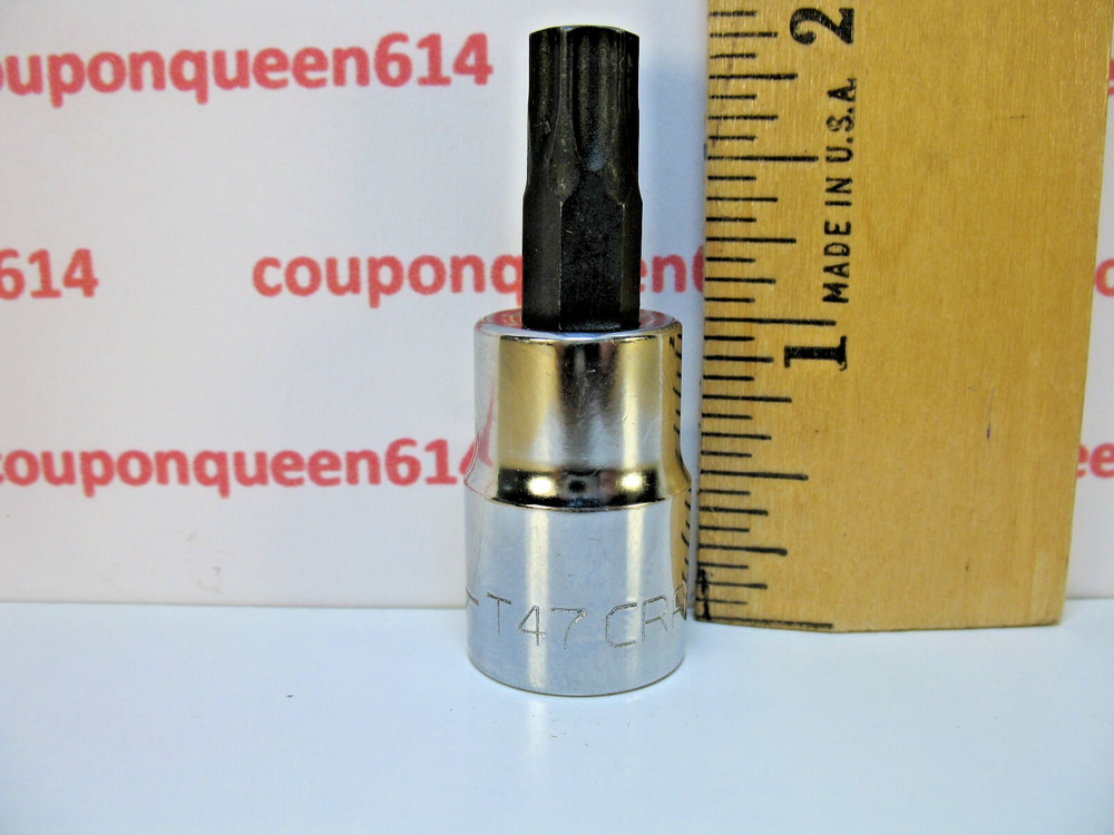 Craftsman 34489, 3/8" Drive Torx Bit Socket T47 - Brand New