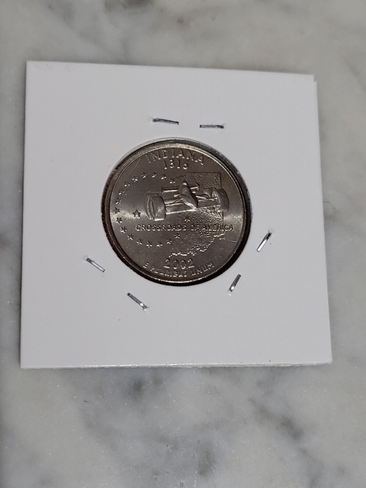 2002-P Indiana State Quarter- Uncirculated