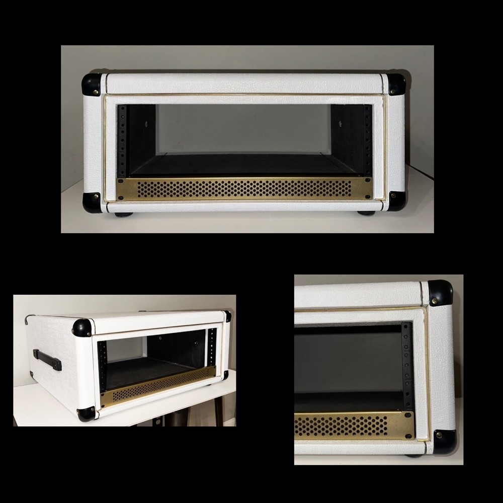 1U Solid Rack Panel – Candy Metallic Blue – 19” Custom Steel Cover