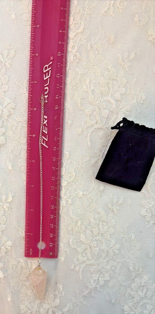 Rose Quartz Dousing Pendulum