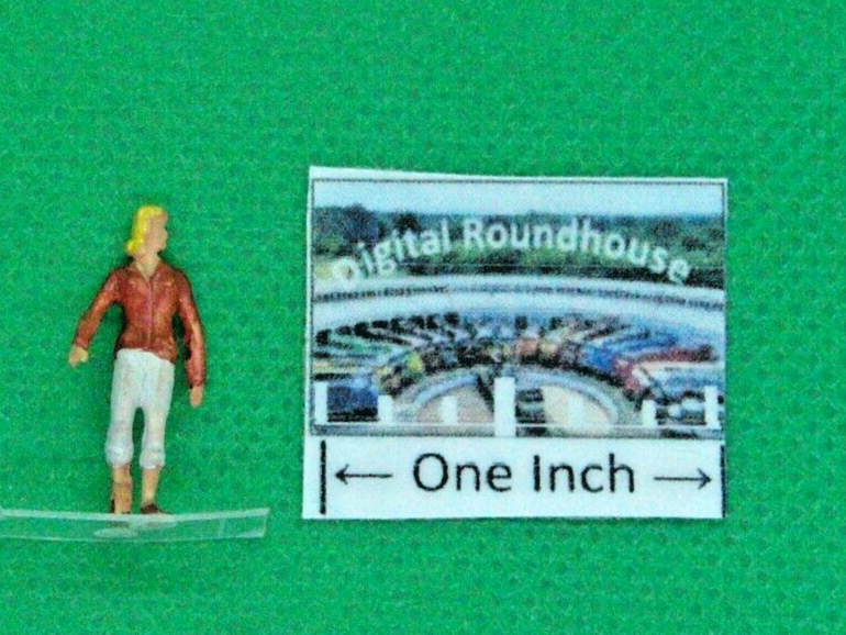 Digital Roundhouse Figures HO Spectators (pkg. 6) - Details Below