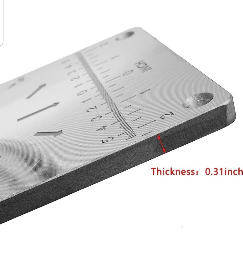 Aluminum Router Milling Table Insert Plate Trimmer Engraving Machine Woodworking