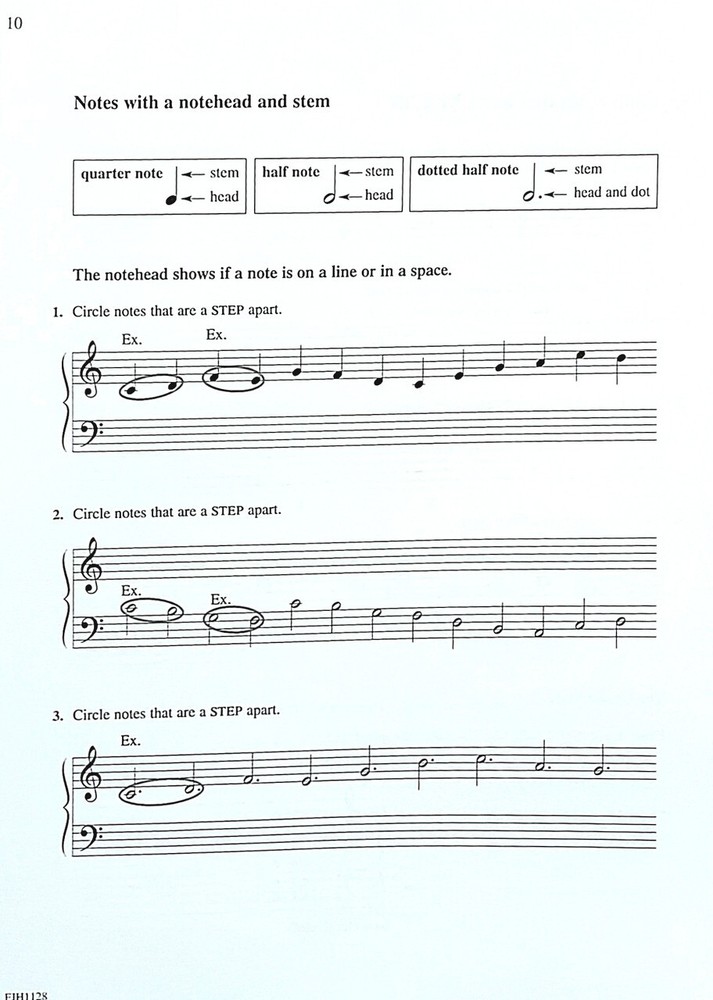 Step Skip & Repeat - Basic Patterns for Note Reading - Book 1 - Early Elementary