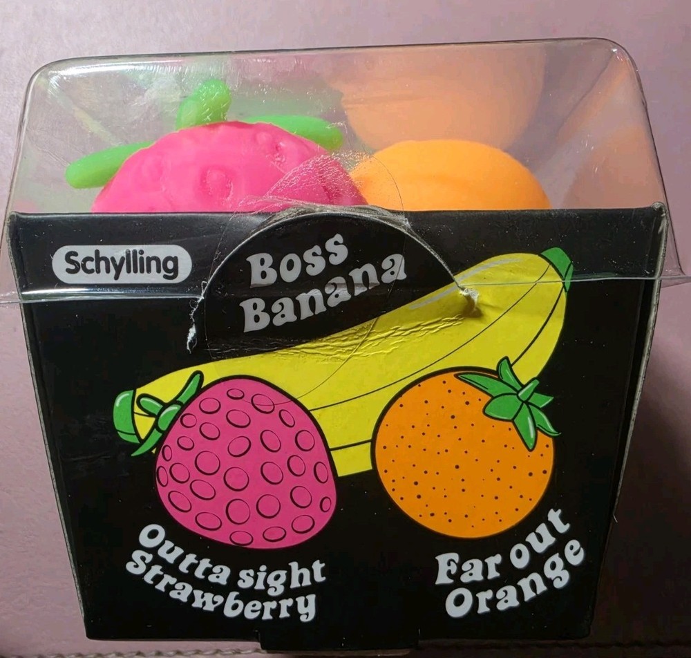 Needoh Groovy Fruit Basket