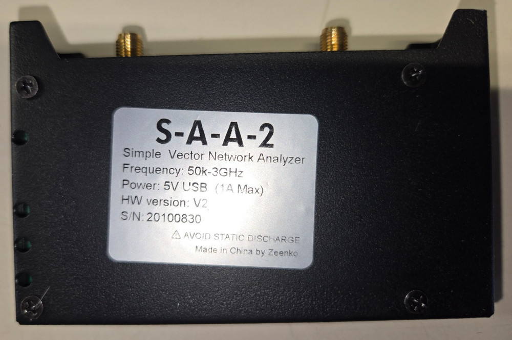 SAA-2 Vector Network Analyzer NanoVNA style