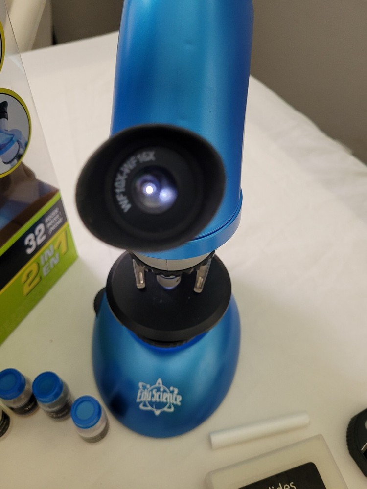 Edu-Science Student MICROSCOPE M640X / STEM Blue Science Tools