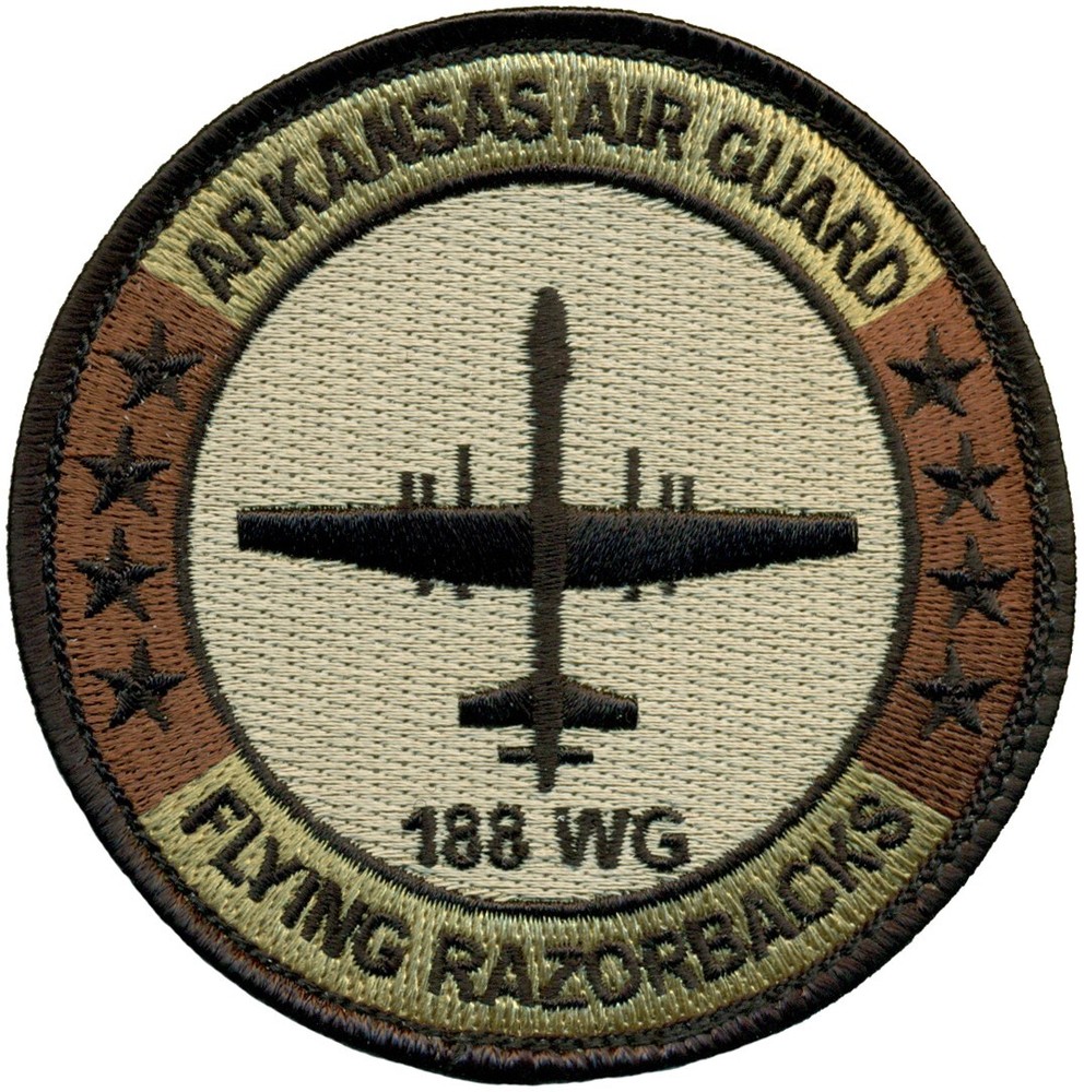 USAF 188th WING – MQ-9 REAPER – FLYING RAZORBACKS - OCP PATCH
