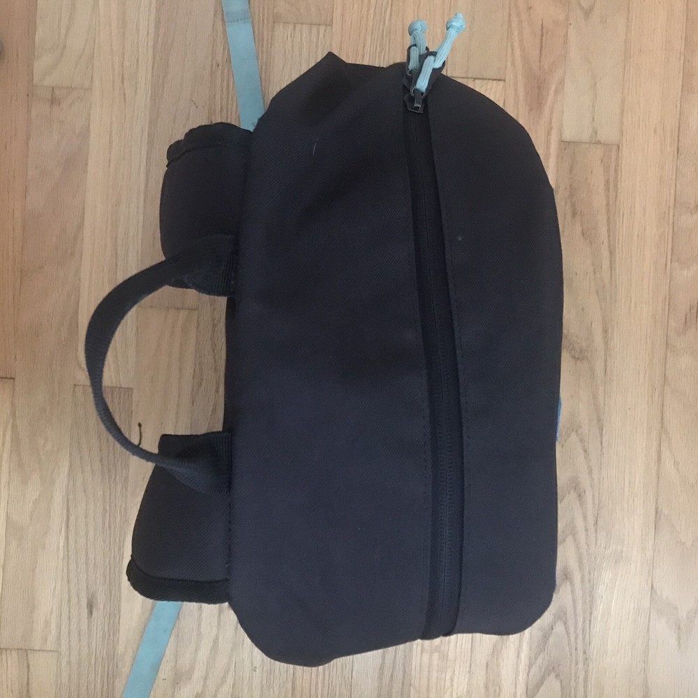 Tilly's Diamond Backpack Black Day Pack School Back Pack Laptop Bag