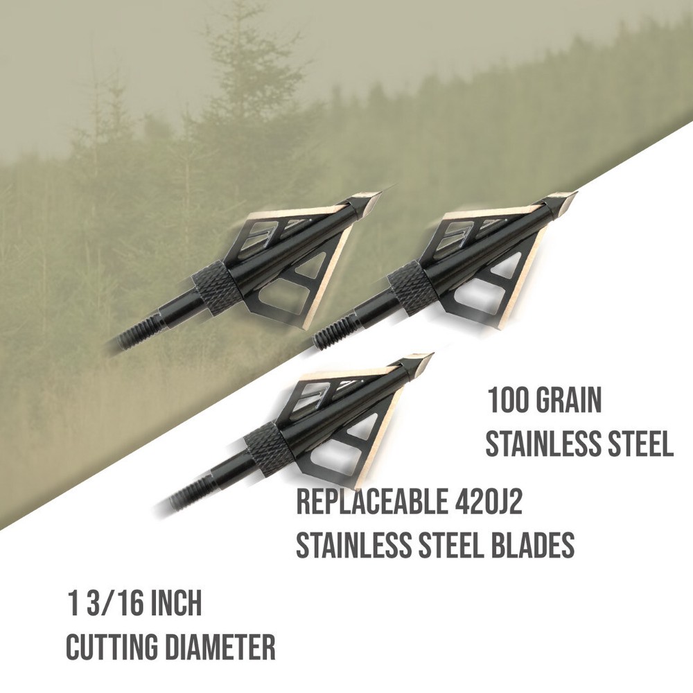 Killer Instinct Burner 415 FPS Crossbow Package (Gray Camo) Basic Bundle