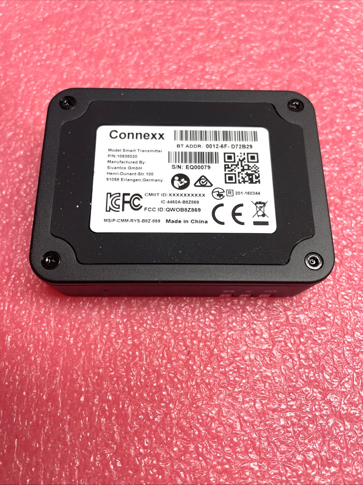 USED Connexx Smart Transmitter with AC adapter For Hearing Aids / WORKING /
