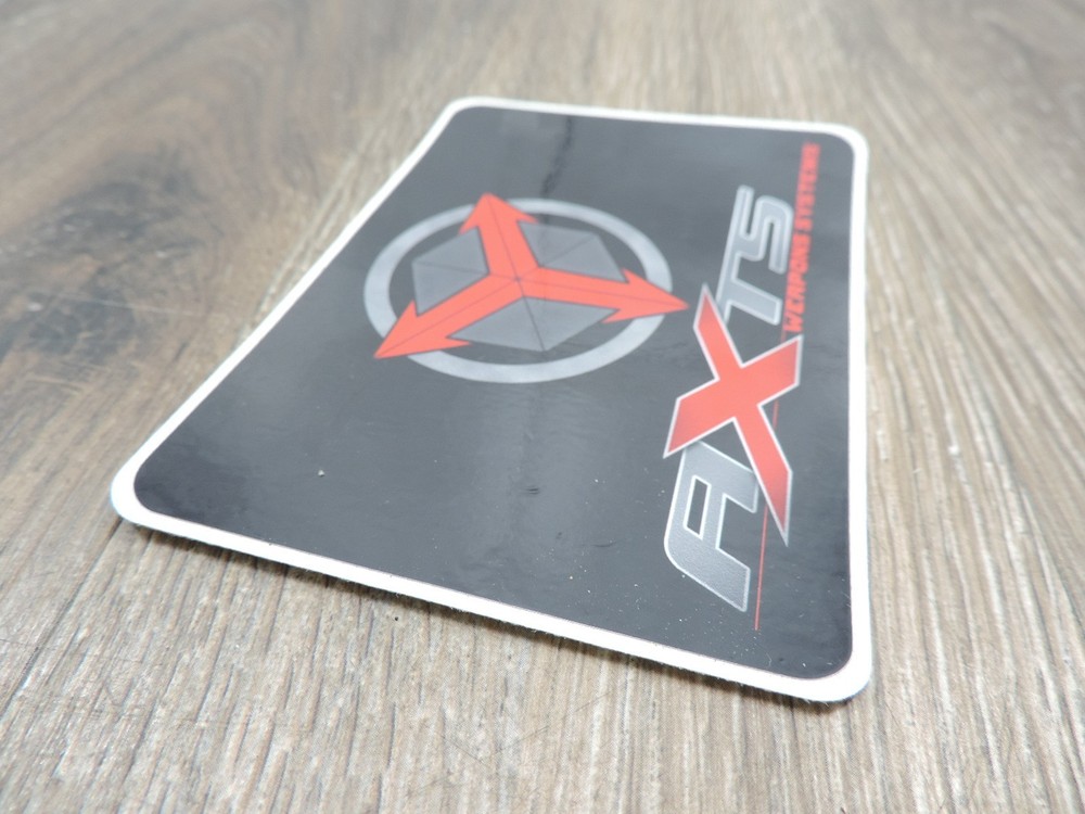 AXTS Weapon Systems Sticker 4.25"x3"