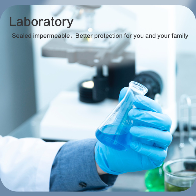 Medical Nitrile Exam Gloves 100 PCs Powder-Free Food-Safe Disposable Glove