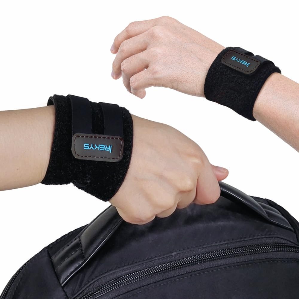 Closed-Loop Neoprene Wrist Wrap – Lightweight, Breathable Compression Support...