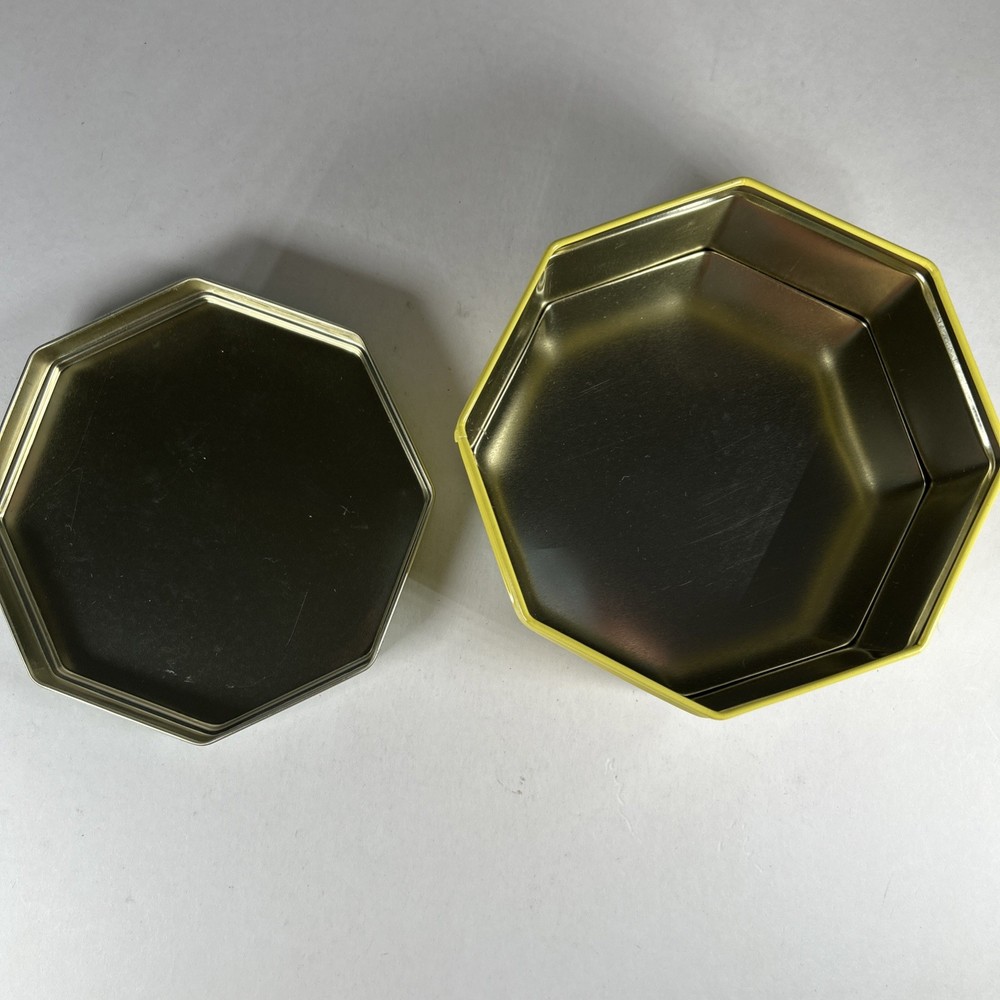 John Deere Collectible Octagonal Tin Storage Box 5- 1/2"