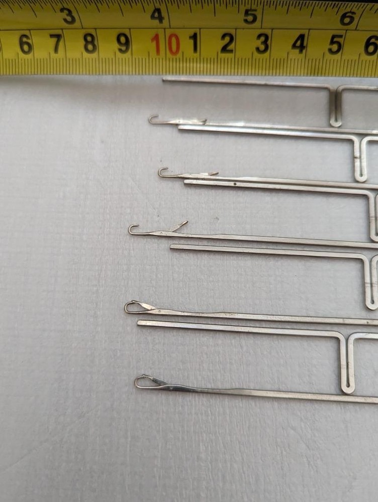 20 x Knitting Machine ribber attachment Needles - Singer -Used