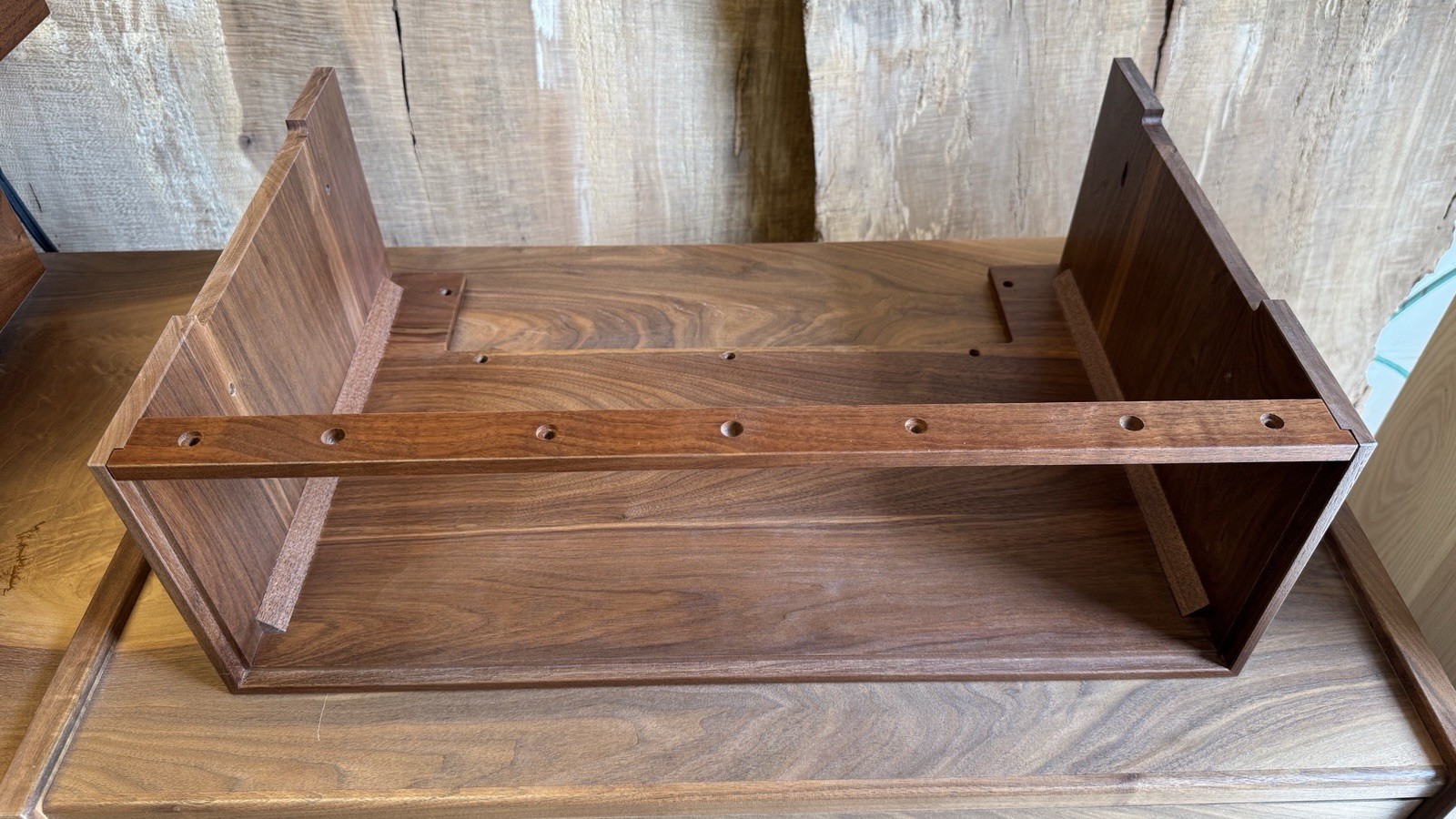 Sansui 8080/9090 Series Solid Walnut Replica Cabinet (Pre-Order)