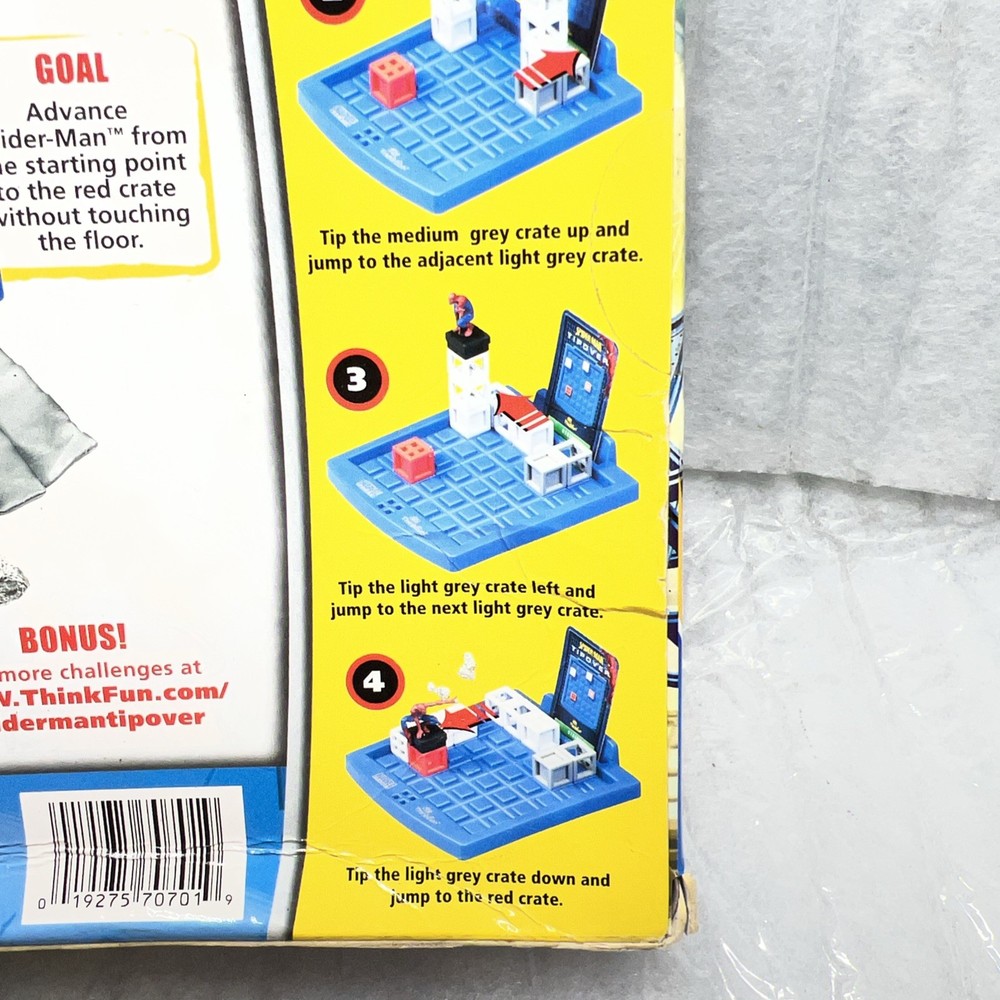 Spider-Man TIPOVER Game Thinkfun 2006 Marvel Single Player Never Opened