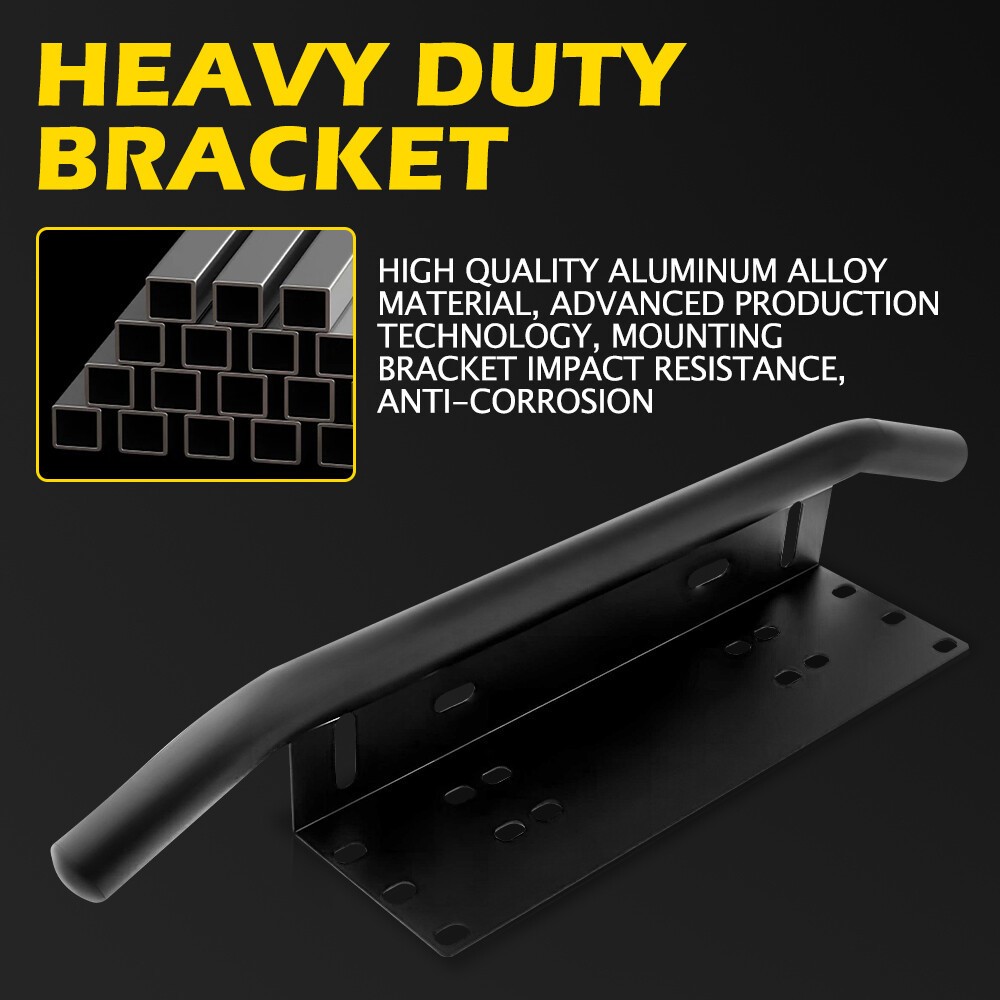 Bull Bar Bumper License Light Mount Holder For Subaru Forester Outback Crosstrek