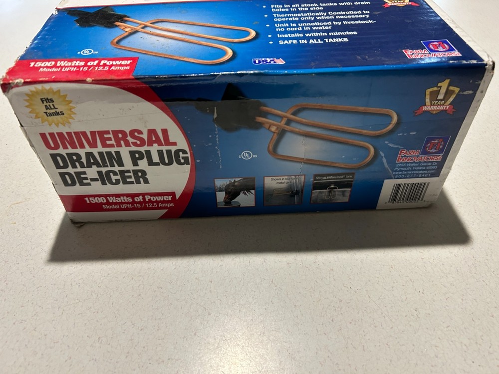 UNIVERSAL DRAIN PLUG DE ICER ( 1500W)