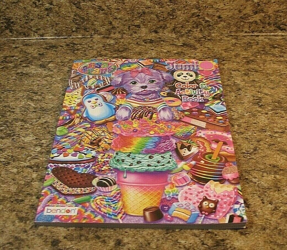 LISA FRANK Coloring Activity Book NEW