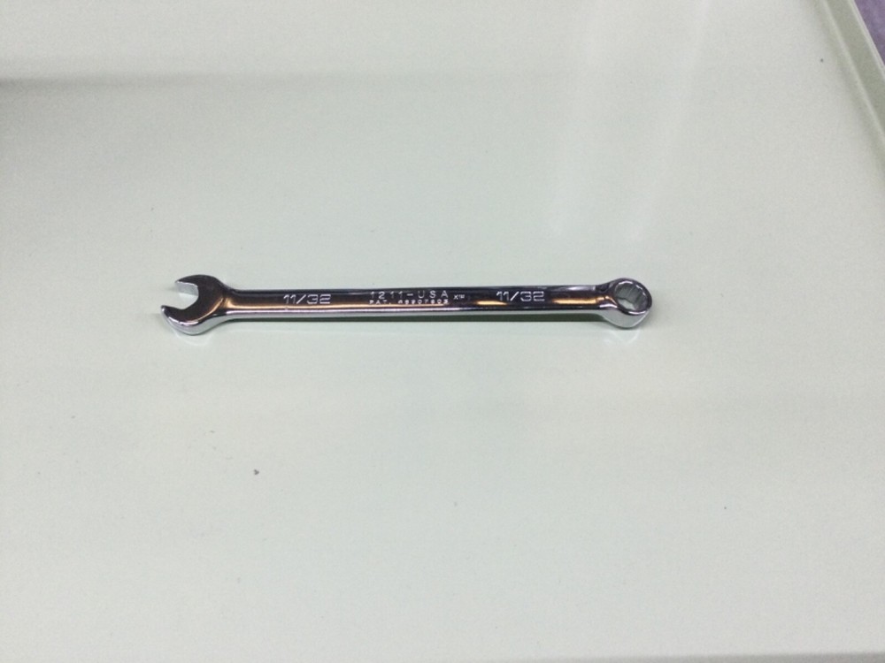 11/32 Combination Wrench Wright Tool 1211 Made in USA