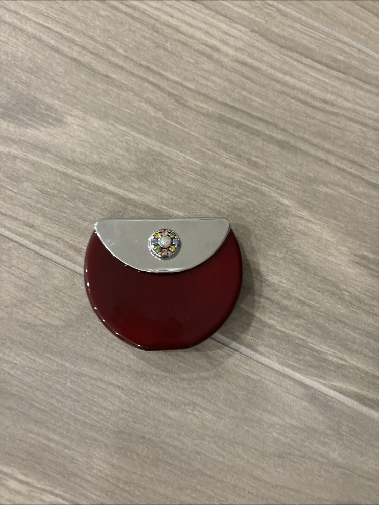 Burgundy Small Mirror