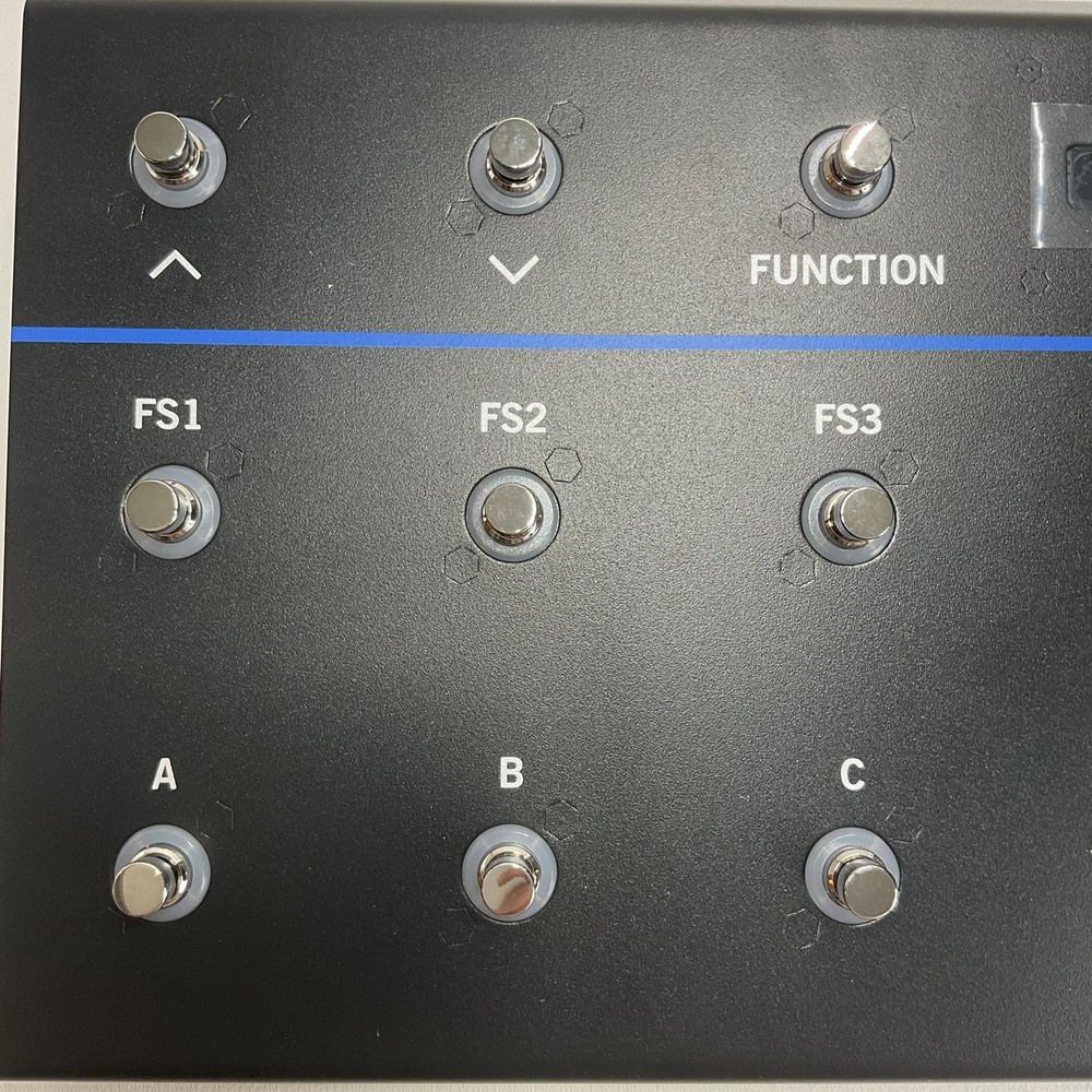 Line 6 FBV 3 Advanced Footswitch NEW Amp Foot Controller Pedalboard Open Box