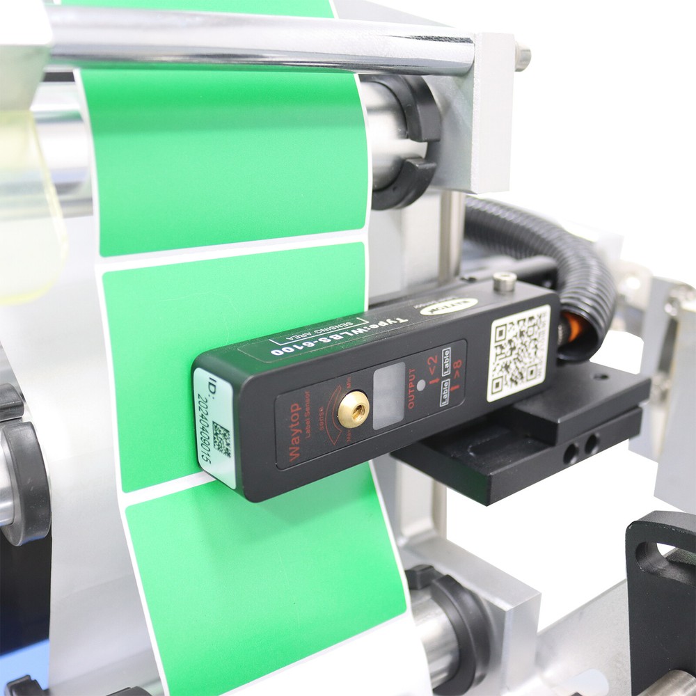 Automatic Flat Labeling Machine Desktop Conveyor Table Plane Label Machine 110V