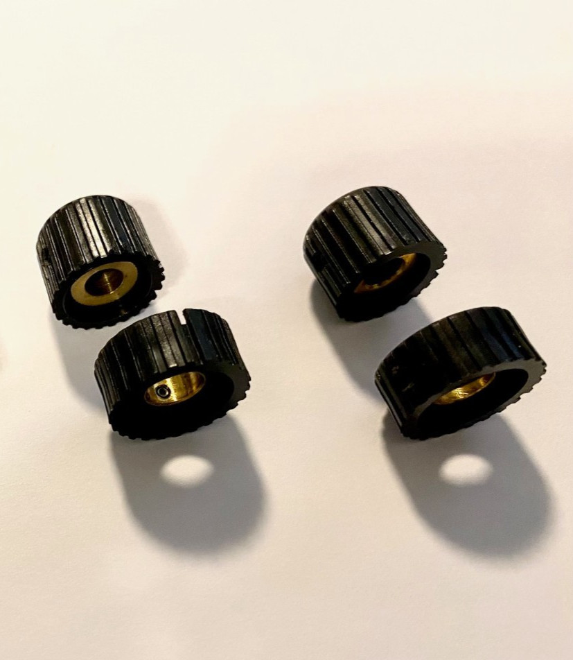 EMG Stacked Concentric Knob Set - Black