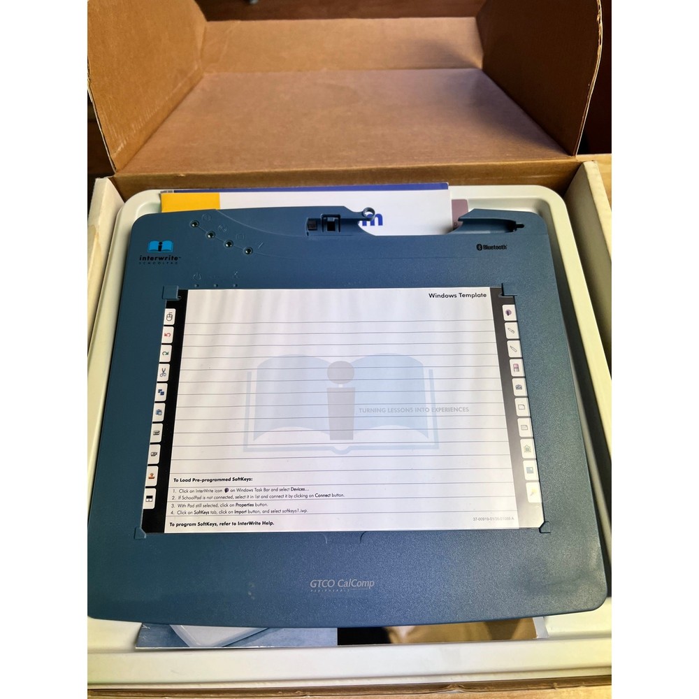 InterWrite SchoolPad by GTCO CalComp *untested*