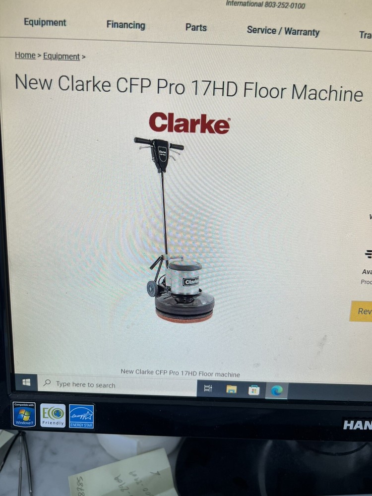 Clarke CFP Pro 17HD