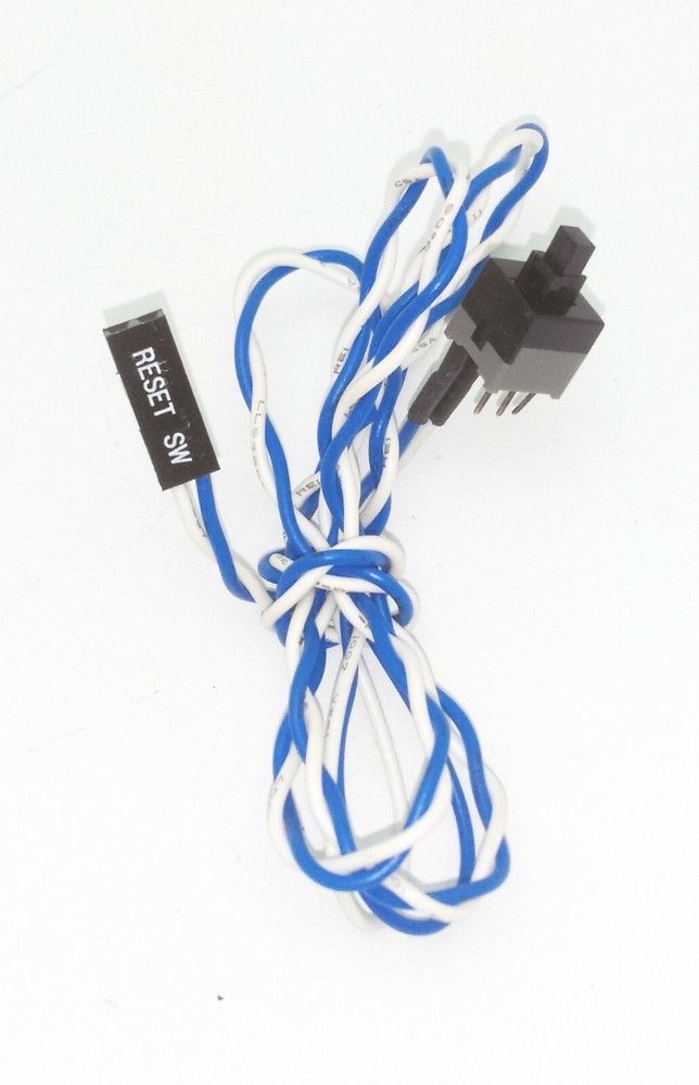 10pack:PC Case Front Panel Reset or Power ON/OFF Switch to Motherboard PWR Cable