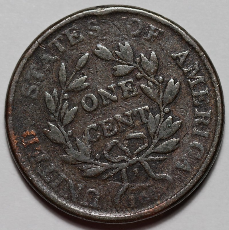 1802 Draped Bust Large Cent - Elephant Trunk - US 1c Copper Coin