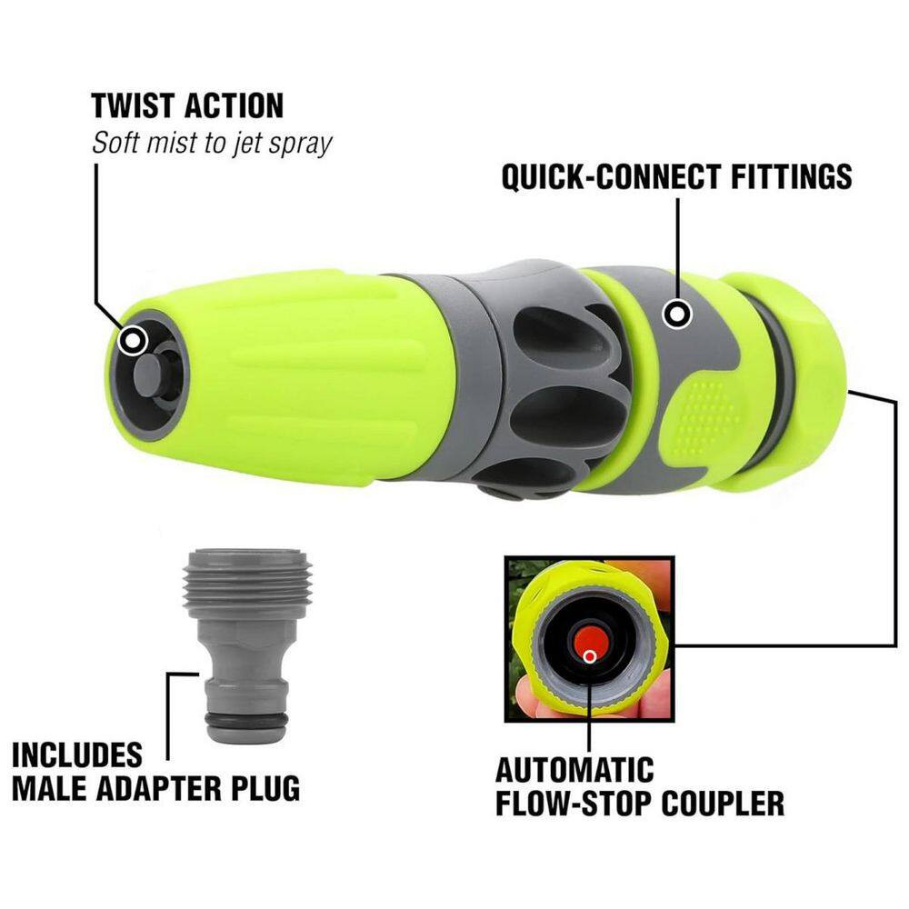 3-Piece Garden Hose Nozzle Kit