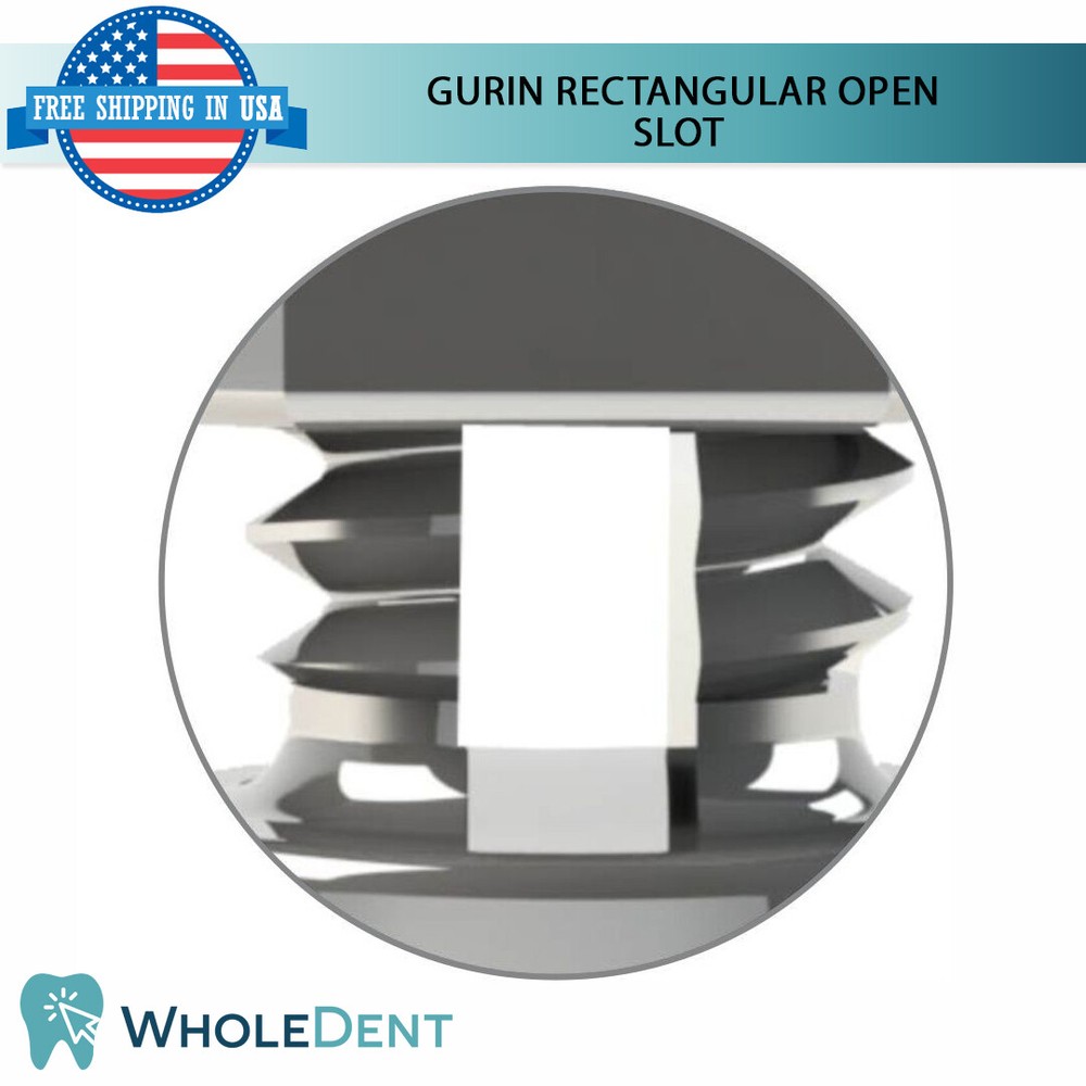 10x Orthodontic Dental Gurin Rectangular Grip Stop Archwire Lock Morelli