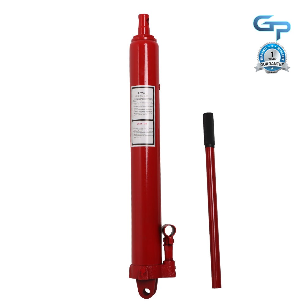 3 Ton Long Hydraulic Jack Manual Single Pump Engine Lift Cherry Picker