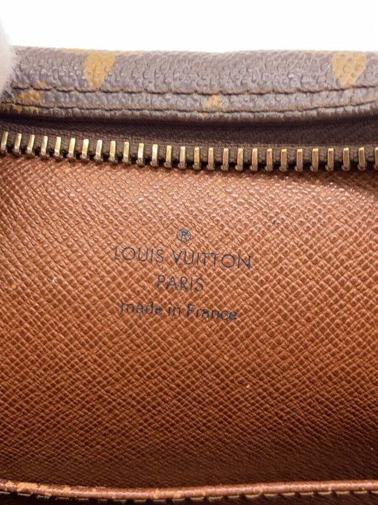 LOUIS VUITTON Shoulder Bag Amazon Monogram Canvas PVC BRW Total Pattern Used