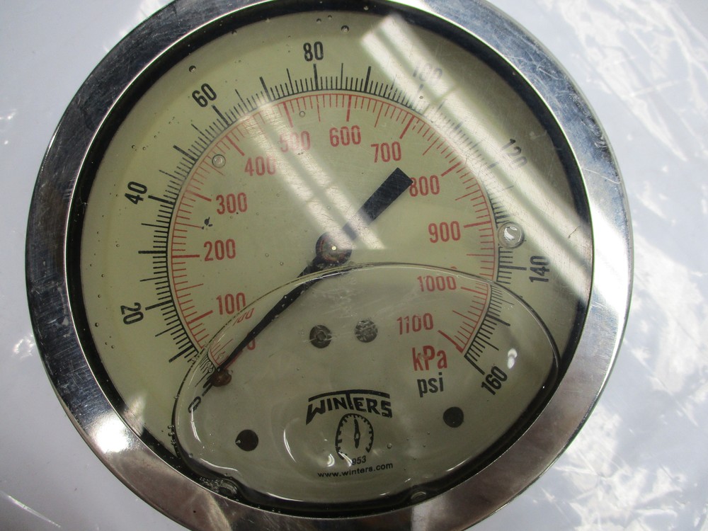WINTERS 0-160PSI GAUGE UNMP