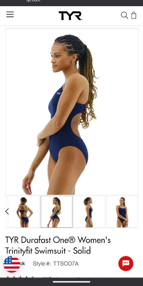 Tyr Trinityfit Solid 401 Navy Size S(30)