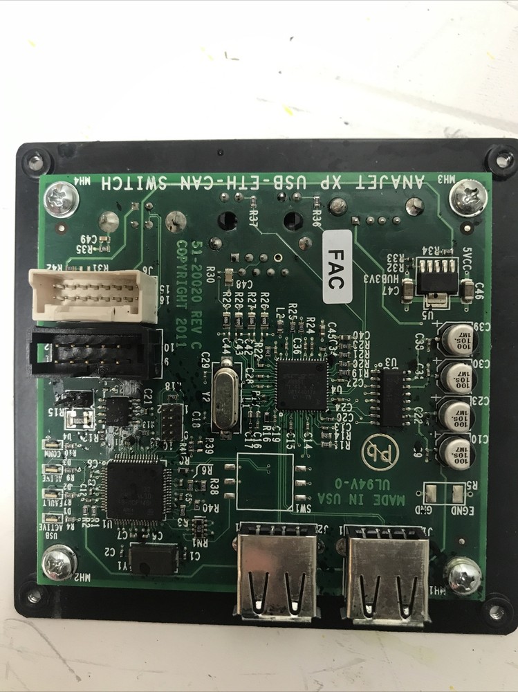 Anajet Mp5i Printer USB ETH CAN Board Switch Controller DTG Tested Good