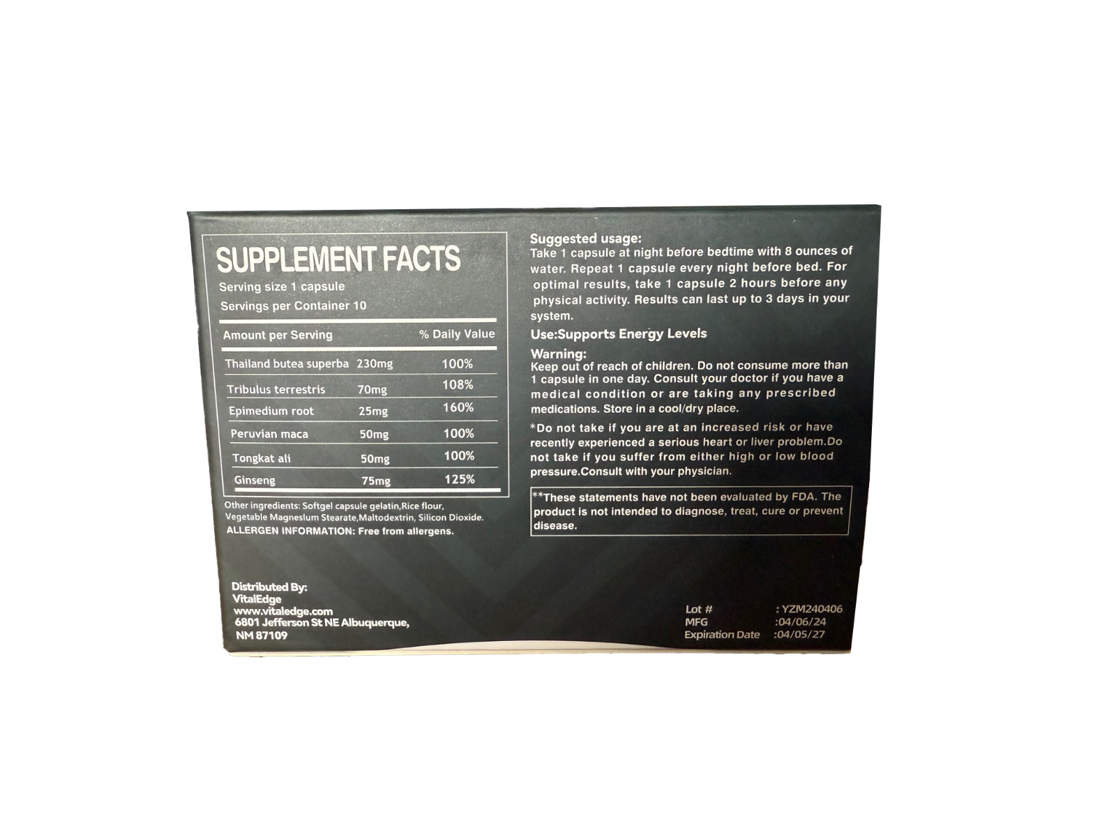 NEW . 10 Powerful Blue Capsules . Works In 10 Minutes. Guaranteed..